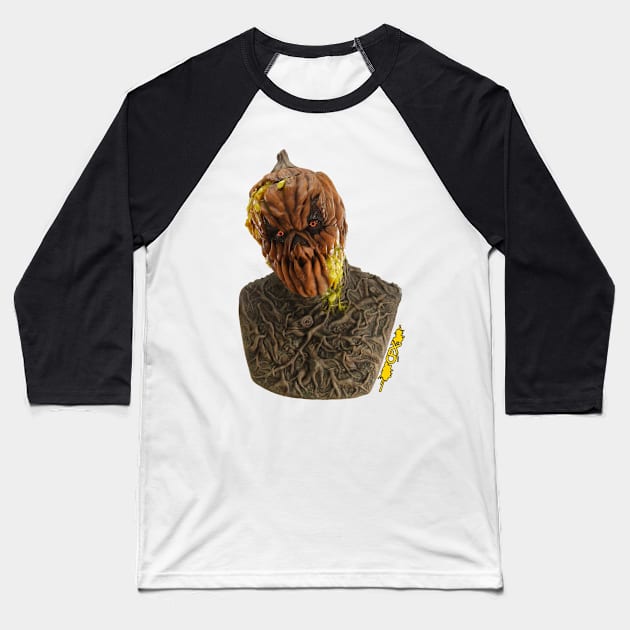 Sam Hain the Pumpkin Baseball T-Shirt by CFXMasks